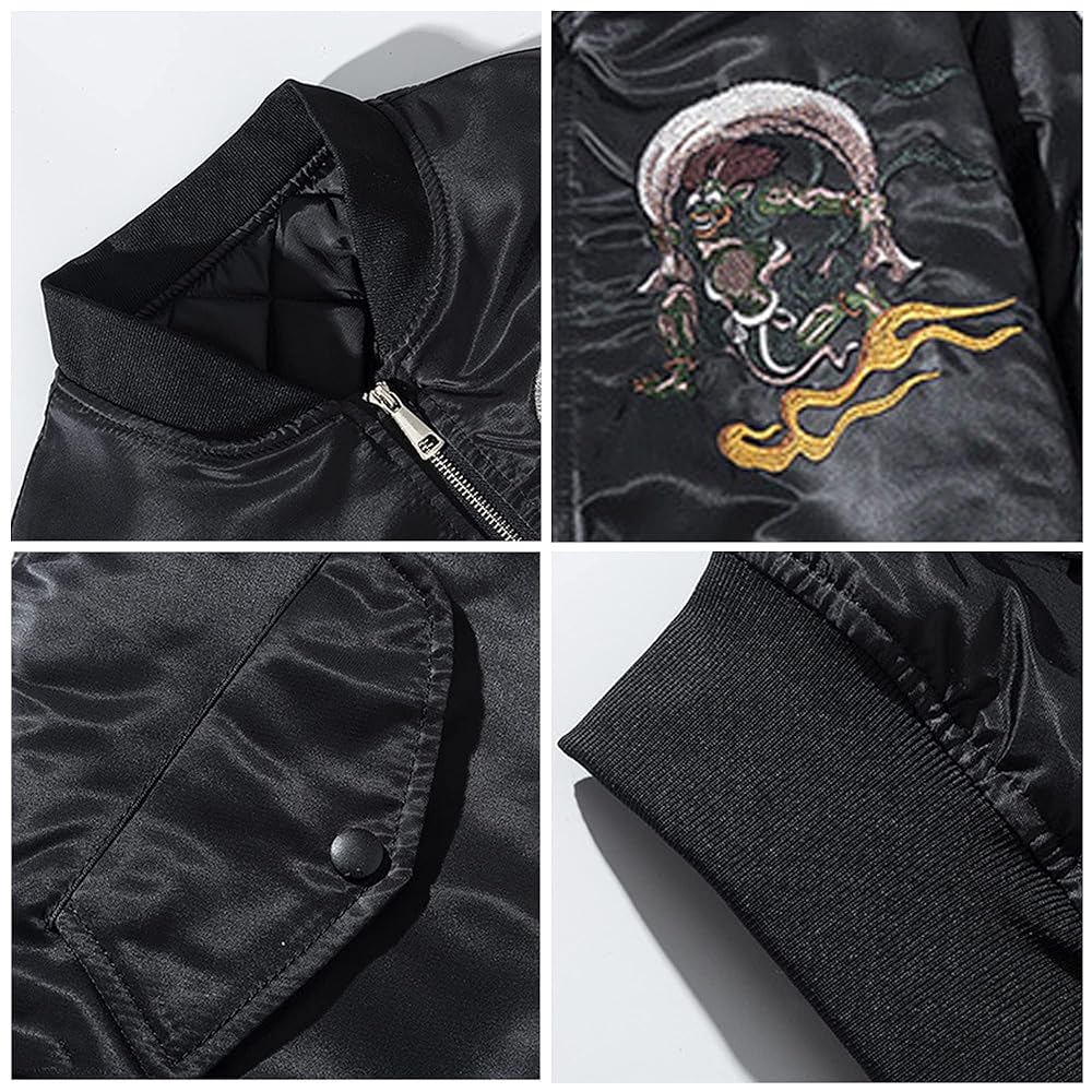 Gypsohila ジプソフィア Embroidery Blouson GPS-617 Embroidery Blouson | gypsohila